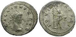 Ancient Coins - Gallienus, sole reign (AD 260-268) Silvered AR Antoninianus / Jupiter
