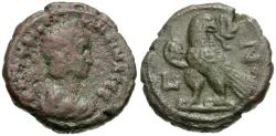 Ancient Coins - Salonina (AD 253-268). Egypt. Alexandria Æ Tetradrachm / Eagle