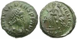 Ancient Coins - Arcadius (AD 383-408) Æ4 / Victory