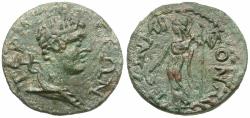 Ancient Coins - Pisidia. Termessos Major. Pseudo-Autonomous Issue Æ24 / Hermes and Athena