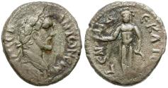 Ancient Coins - Antoninus Pius (AD 138-161). Egypt. Alexandria Billon Tetradrachm / Apollo