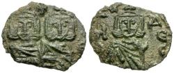 Ancient Coins - *Sear 1569* Byzantine Empire. Constantine V Copronymus (AD 743 - 775) Æ Follis