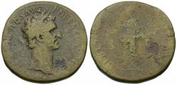 Ancient Coins - Nerva (AD 96-98) Æ Sestertius / Libertas