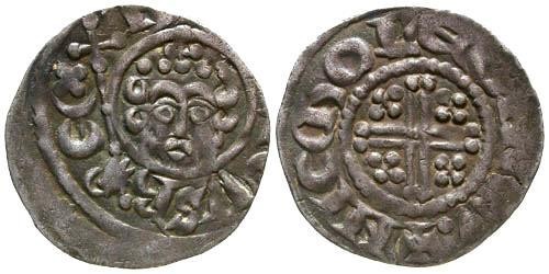 Ancient Coins - EF Henry III Short Cross Penny Class 7 Nicole Moneyer Canterbury Mint