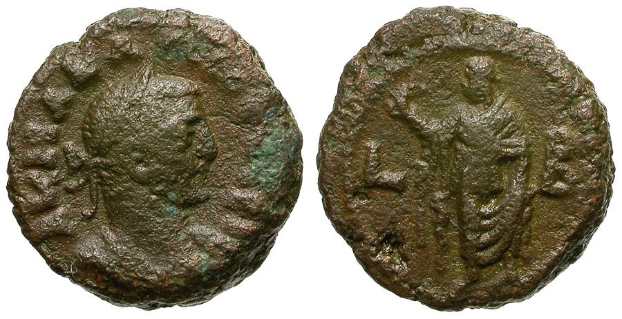 Galerius As Caesar Egypt Alexandria Ae Tetradrachm Elpis