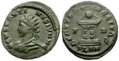 Ancient Coins - Constantine II, as Caesar (AD 316-337) Æ Follis / Altar