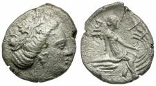 Ancient Coins - Euboea. Histiaia AR Tetrobol
