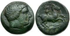 Ancient Coins - Kings of Macedon. Philip II &#198;17 / Youth on Horseback
