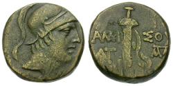 Ancient Coins - Pontos. Amisos Æ18 / Sword in Sheath