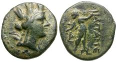 Ancient Coins - Phrygia. Apameia Æ16 / Marsyas