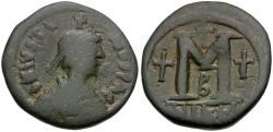 Ancient Coins - *Sear 88a* Byzantine Empire. Justin I (AD 527-565) Æ Follis