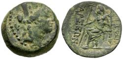 Ancient Coins - Cilicia. Tarsos. Antiocheia ad Kydnum Æ20 / Tyche