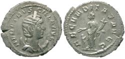 Ancient Coins - Herennia Etruscilla (AD 249-251) AR Antoninianus / Fecunditas