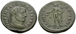 Ancient Coins - Maximian (AD 286-305) Æ Follis / Genius