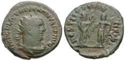 Ancient Coins - Valerian I (AD 253-260) Æ Antoninianus / Emperor and Orient