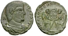 Ancient Coins - Magnentius (AD 350-353) Æ Centenionalis / Victories