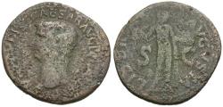 Ancient Coins - Claudius (AD 41-54) Æ As / Libertas