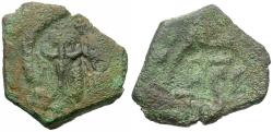 Ancient Coins - *Sear 884* Byzantine Empire. Heraclius (AD 610-641) with Heraclius Constantine Æ Follis
