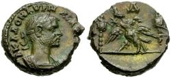 Ancient Coins - Aurelian (AD 270-275). Egypt. Alexandria Æ Tetradrachm / Eagle