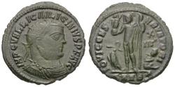 Ancient Coins - Licinius I (AD 308-324) Æ3 / Jupiter