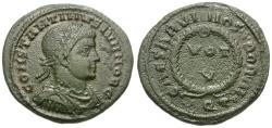 Ancient Coins - Constantine II, as Caesar (AD 316-337) Æ3 / Votive