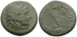 Ancient Coins - Ptolemaic Kings of Egypt. Ptolemy II Philadelphοs (285-246 BC) Æ24