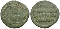 Ancient Coins - *Sear 1729* Byzantine Empire. Leo VI The Wise (AD 886-912) Æ Follis