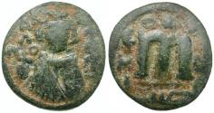 Ancient Coins - Arab-Byzantine. Umayyads. Anonymous Æ Fals