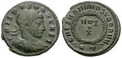 Ancient Coins - Crispus, Caesar (AD 317-326) Æ3 / Votive