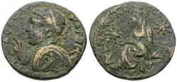 Ancient Coins - Severus Alexander (AD 222-235). Mesopotamia. Edessa Æ25 / Tyche