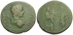 Ancient Coins - Gordian III (AD 238-244) with Abgar X. Mesopotamia. Edessa Æ32