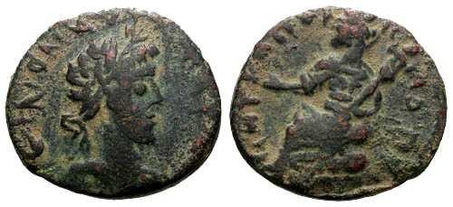 Ancient Coins - aVF/aVF Commodus Provincial Bronze Petra