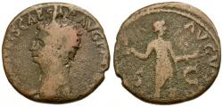 Ancient Coins - Claudius (AD 41-54) Imitative Æ As / Libertas