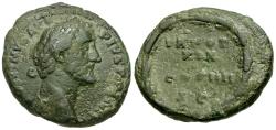 Ancient Coins - Antoninus Pius (AD 138-161) Æ As / Wreath