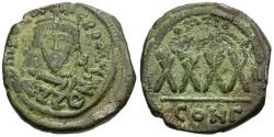Ancient Coins - *Sear 640* Byzantine Empire. Phocas (AD 602-610) Æ Follis