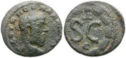 Ancient Coins - Macrinus (AD 217-218). Seleucia and Pieria. Antioch Æ19