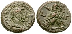 Ancient Coins - Gallienus (AD 253-268). Egypt. Alexandria &#198; Tetradrachm / Eagle