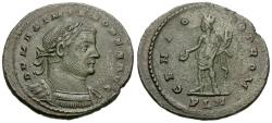 Ancient Coins - Maximian, as Senior Augustus (AD 305-308) Æ Follis / Genius