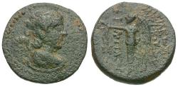 Ancient Coins - Seleukid Kings. Antiochos IX Eusebes Philopator (Kyzikenos) (114-95 BC) Æ19 / Eros