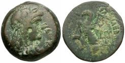 Ancient Coins - Ptolemaic Kings of Egypt. Ptolemy VI Philometor (180-145 BC) Æ26 / Demeter