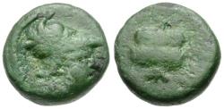 Ancient Coins - Pamphylia. Side Æ13 / Pomegranate