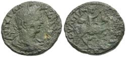 Ancient Coins - Gallienus, sole reign (AD 260-268). Thrace. Serdica Æ25 / Artemis