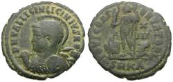 Ancient Coins - Licinius II, Caesar (AD 317-324) Æ3 / Jupiter