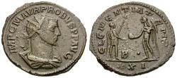 Ancient Coins - Probus (AD 276-282) Æ Antoninianus / Jupiter