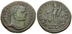 Ancient Coins - Maximian (AD 286-305) Æ Follis / Genius