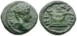Ancient Coins - Caracalla (AD 198-217). Bithynia. Nicaea Æ16 / Altar