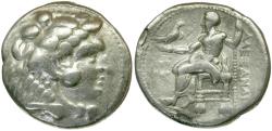 Ancient Coins - Kings of Macedon. Alexander III the Great (336-323 BC) AR Tetradrachm