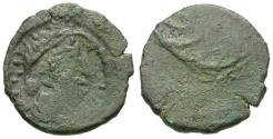 Ancient Coins - Sri Lanka. Indo-Roman Coinage. Imitating Late Roman Bronzes