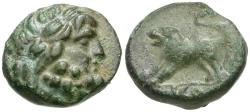 Ancient Coins - Pisidia. Komama or Komana Æ14 / Lion