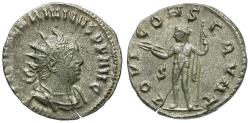 Ancient Coins - Valerian I (AD 253-260 ) BI Antoninianus / Jupiter